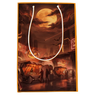 Sac Cadeau Moyen Halloween