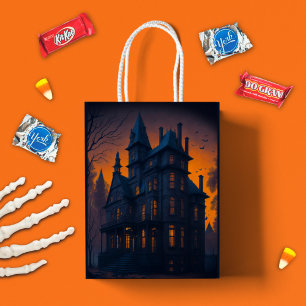 Sac Cadeau Moyen Halloween Adulte Haunween Mansion Party
