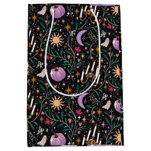 Sac Cadeau Moyen Halloween Opulent Mignon Fantaisiste Épouvantable 