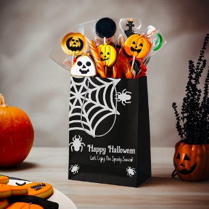 Sac Cadeau Moyen Halloween Spiderweb personnalisé