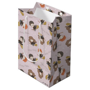 Sac Cadeau Moyen HARRY POTTER™, Hermione & Ron Flying Motif