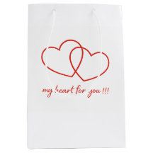 Heart Gift Bag