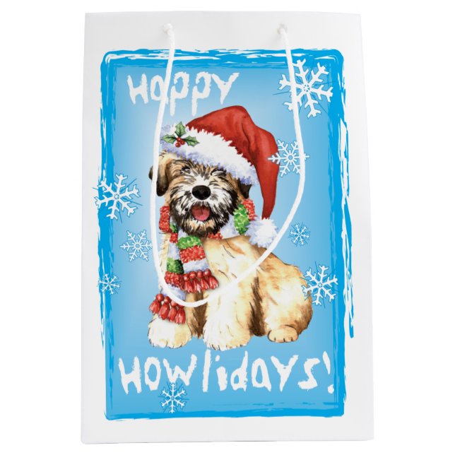 Sac Cadeau Moyen Howlidays heureux blond comme les blés (Devant)