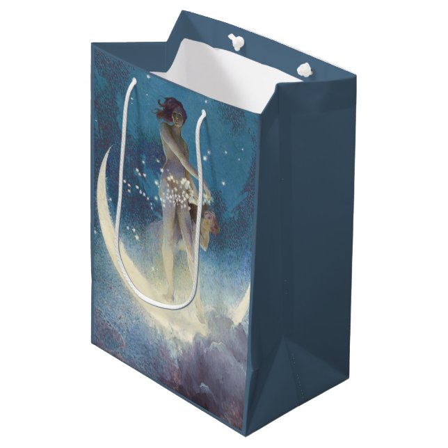 Sac Cadeau Moyen Illustration d'affichage de la stars (Devant Angle)