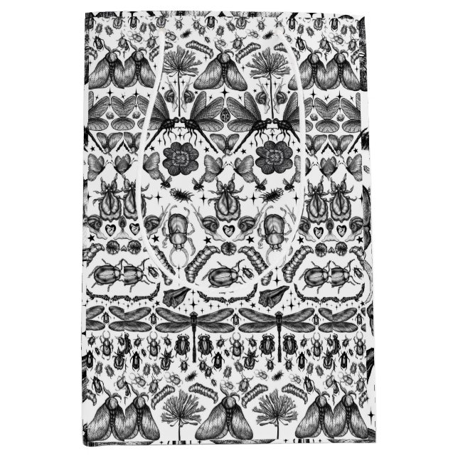 Sac Cadeau Moyen Insectes et bogues (Devant)