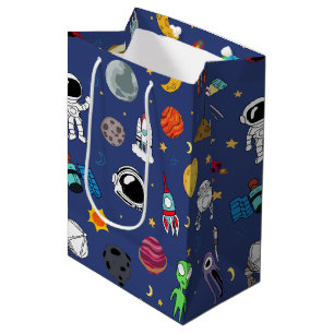 Sac Cadeau Moyen Invasion complète de l'espace couleur