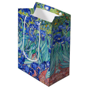 Sac Cadeau Moyen Irises Vincent van Gogh
