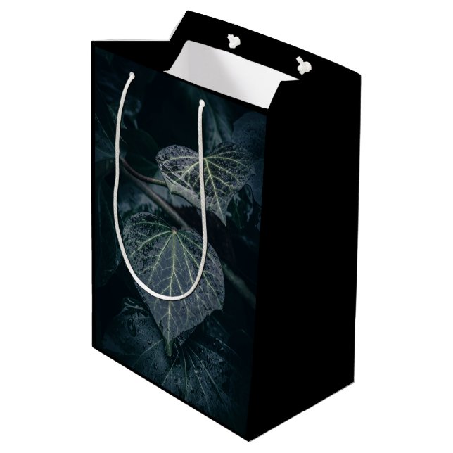 Sac Cadeau Moyen Ivy Nature Photo (Dos Angle)