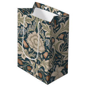 Sac Cadeau Moyen Jardin Floral William Morris Severn Fleur Classiqu