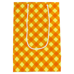 Sac Cadeau Moyen JAUNE 3 ORANGE Chex M