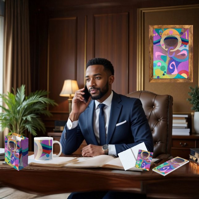 Sac Cadeau Moyen Je guéris (Get the full "I Heal" collection at: https://bit.ly/SmartArtZazzle)