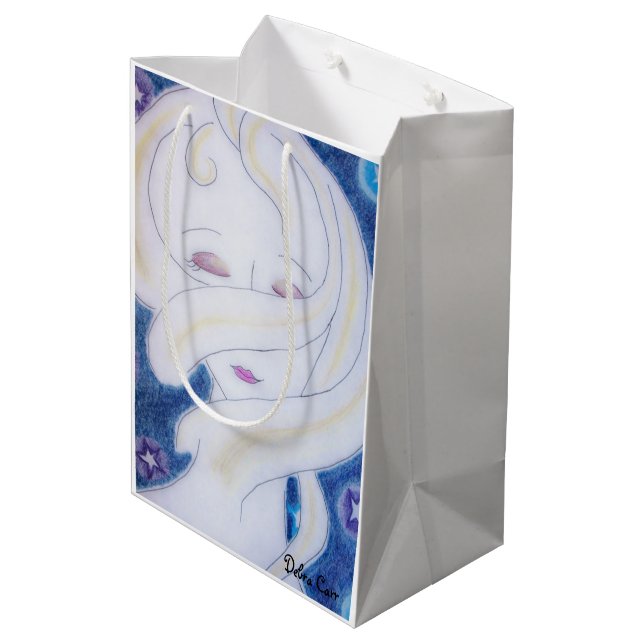 Sac Cadeau Moyen Je Sens Mon Univers (Dos Angle)