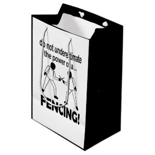 Sac Cadeau Moyen Jeux de sport d'escrime Escrime