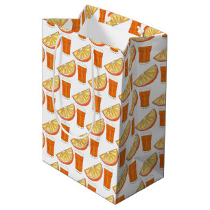Sac Cadeau Moyen JO Jus d'orange Citrus Fruit Breakfast Brunch
