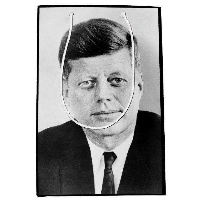 Sac Cadeau Moyen John Jack Kennedy Maison Blanche présidentielle am (Devant)