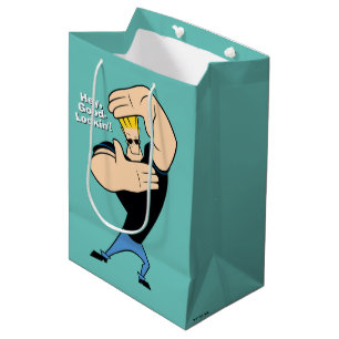 Sac Cadeau Moyen Johnny Bravo Picture Frame Pose