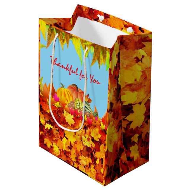 Sac Cadeau Moyen Jours fériés (Devant Angle)