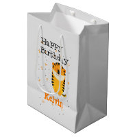 Joyeux anniversaire joli tigre mignon nom personna