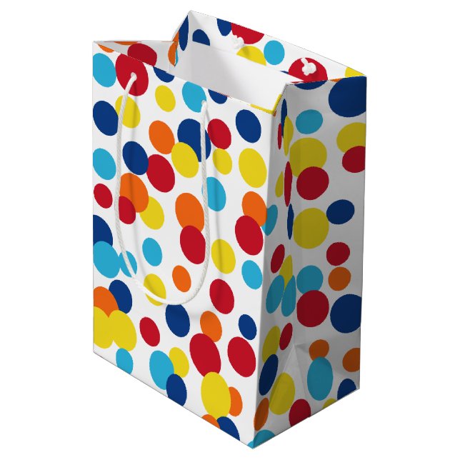 Sac Cadeau Moyen Joyeux Anniversaire Pots Cadeau (Dos Angle)