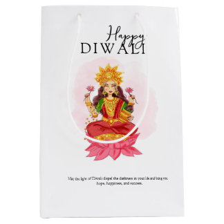 Sac Cadeau Moyen Joyeux diwali