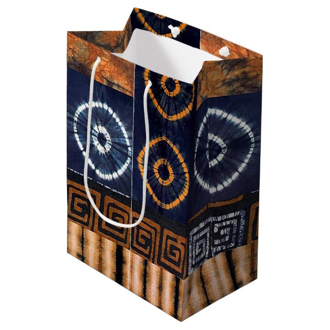 Sac Cadeau Moyen Joyeux Kwanzaa (Devant Angle)