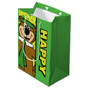 Sac Cadeau Moyen Joyeux Yogi Bear