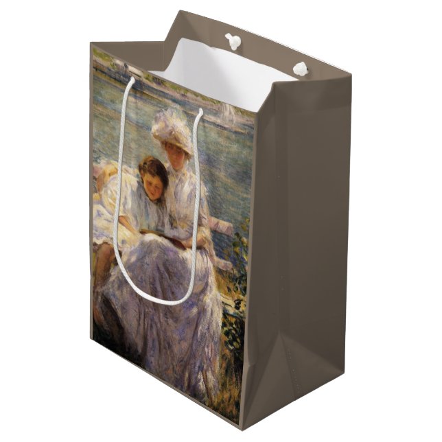 Sac Cadeau Moyen Juin Sunlight (par Joseph DeCamp) (Devant Angle)