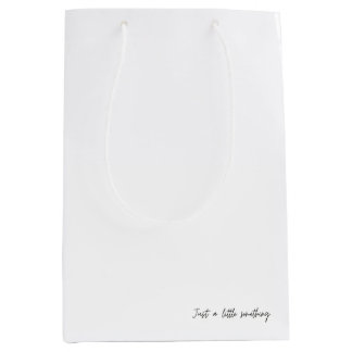 Sac Cadeau Moyen Juste un petit quelque chose de moyen format sac c