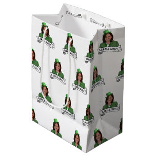 Sac Cadeau Moyen Kamala Harris St. Patrick's Day