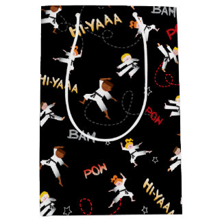 Sac Cadeau Moyen Karate Kids Taekwondo Enfants Cadeau de fête d'ann