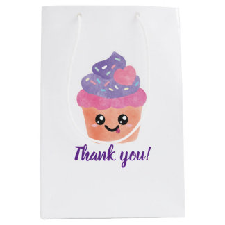 Sac Cadeau Moyen Kawaii Cupcake