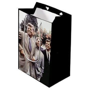 Sac Cadeau Moyen Kennedy Brothers, président John, Robert & Ted