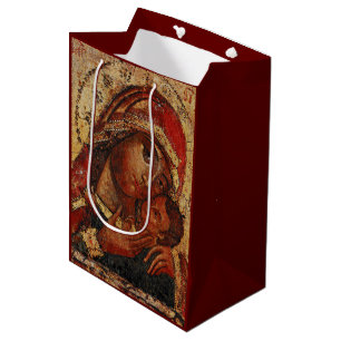 Sac Cadeau Moyen Korsunskaïa : icon of the Mother of Dieu of Cherso