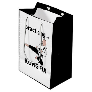 Sac Cadeau Moyen Kung Fu Black Belt Arts martiaux