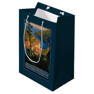 Sac Cadeau Moyen La la Riviera Italienne