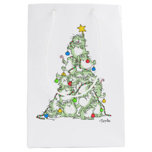 Sac Cadeau Moyen La Trée de Noël par Sandra Boynton