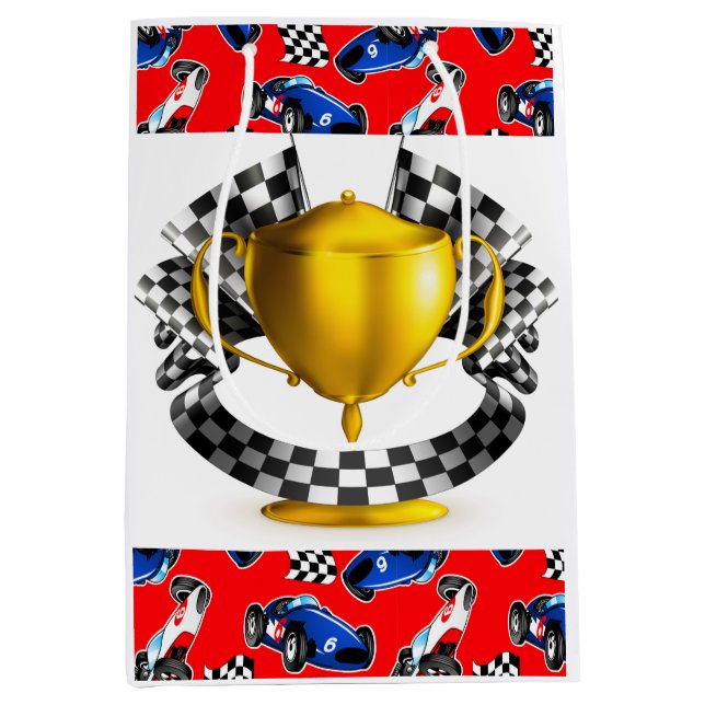 Sac Cadeau Moyen Lauréat du trophée (Devant)