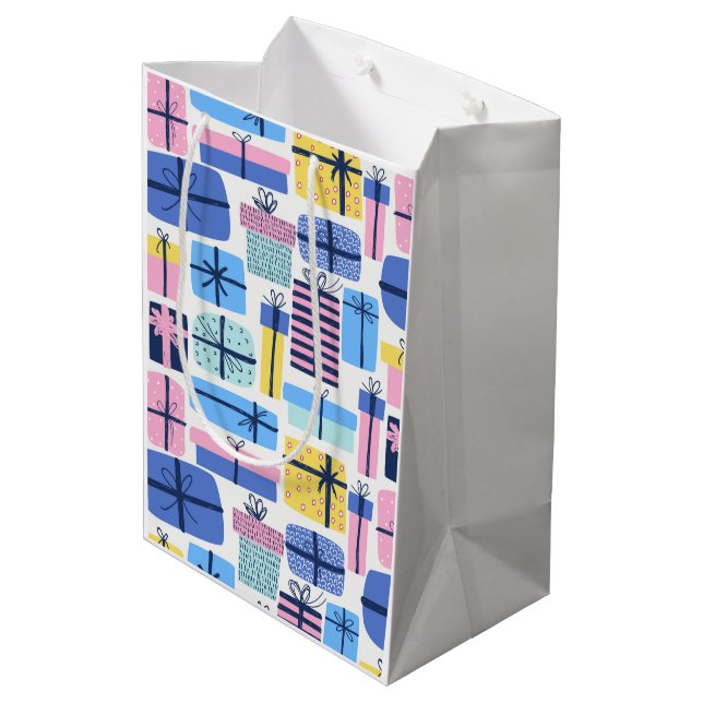 Sac Cadeau Moyen Le Cadeau  (Dos Angle)