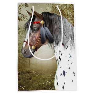 Sac Cadeau Moyen Le Poney Indien 