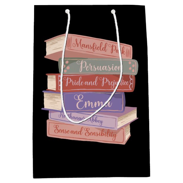 Sac Cadeau Moyen Les romans de Jane Austen V (Devant)