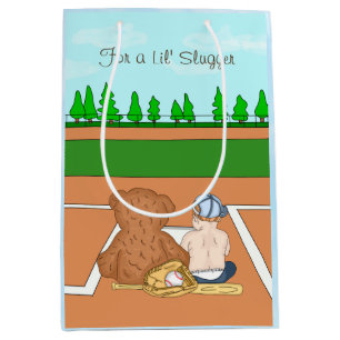 Sac Cadeau Moyen Lil' Slugger Baseball à thème enfant