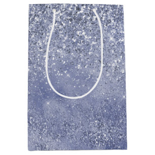 Sac Cadeau Moyen Lilac Parties scintillant violette Glitz étincelan