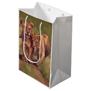 Sac Cadeau Moyen Lion Cubs