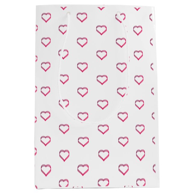 Sac Cadeau Moyen little hearts medium gift bag (Devant)