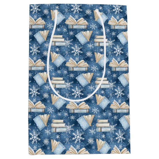 Sac Cadeau Moyen Livres de Noël (Devant)