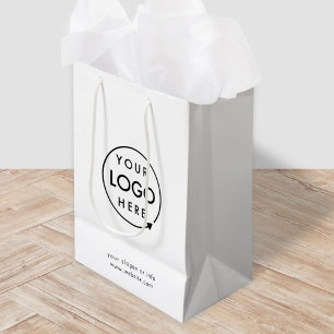 Sac Cadeau Moyen Logo   Business modern
