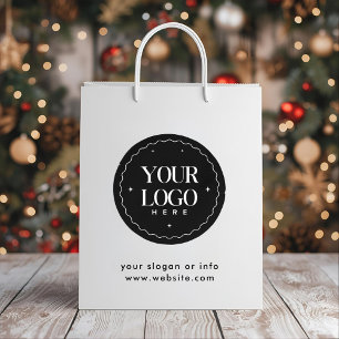 Sac Cadeau Moyen Logo d'entreprise personnalisé Cadeau d'affaire