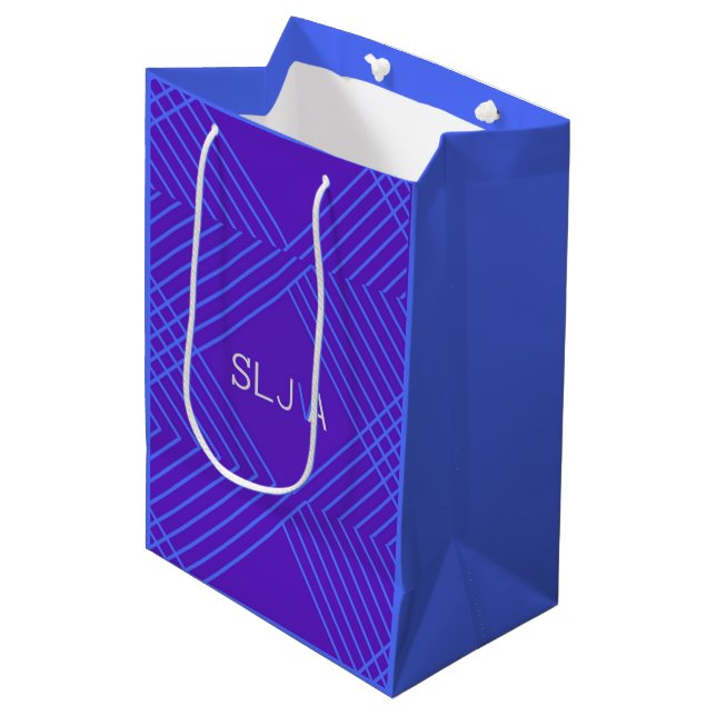 Sac Cadeau Moyen Logo SLJ-VA (Devant Angle)
