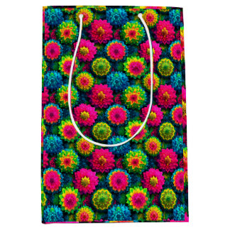 Sac Cadeau Moyen Lueur vibrante de Diwali Diya