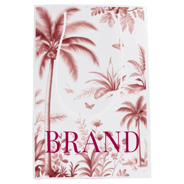 Sac Cadeau Moyen Luxury Custom Logo for gift bags|fancy  Boutiq (Devant)